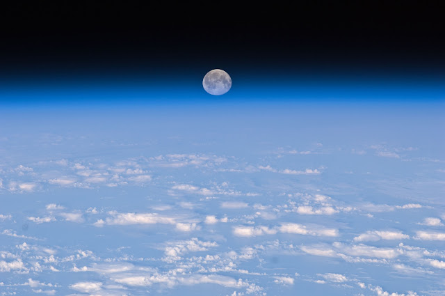 Moon from ISS