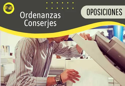 Temario oposición ordenanzas, trabajo con materiales y maquinaria de oficina