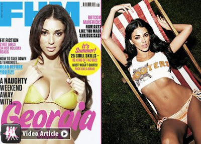 Georgia Salpa Heats Up FHM August 2012 » Gossip | Georgia Salpa