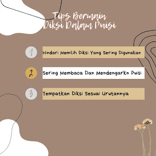 tips bermain diksi dalam puisi