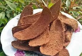 gambar keripik pisang coklat