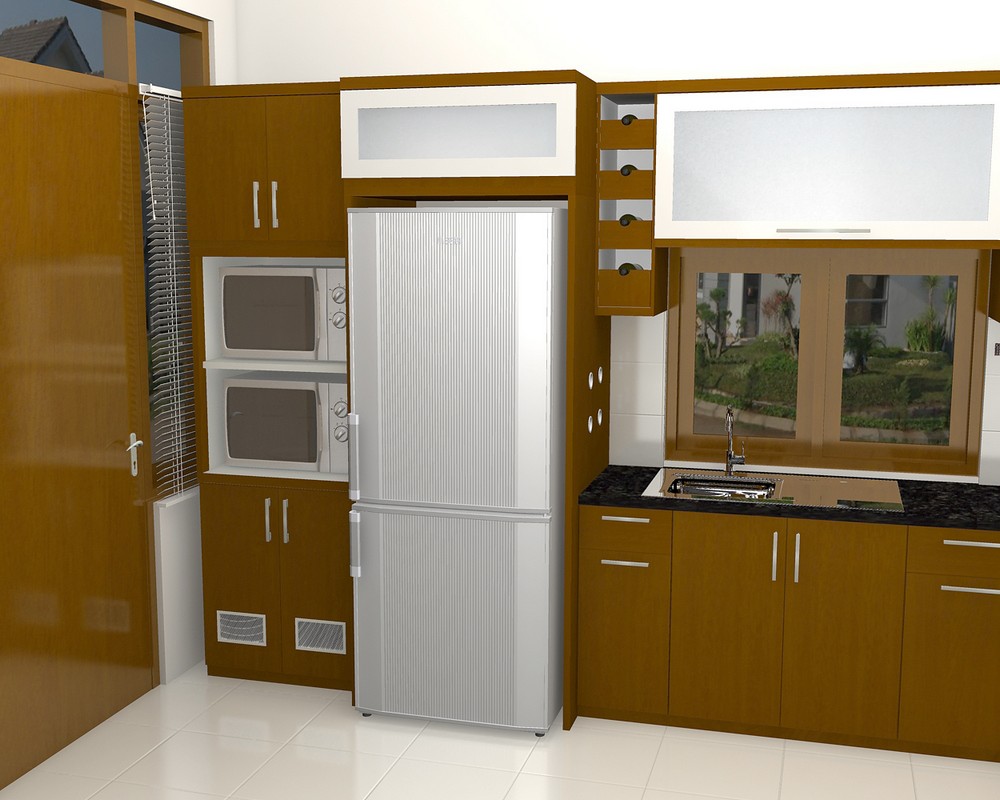  Lemari  Dapur  Kitchen Set Minibar Interior Dapur  Custom 