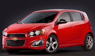 2013 Chevrolet Sonic RS Red