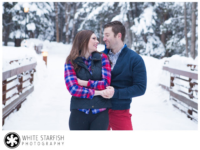 Vail Engagement Photos on Gore Creek