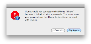 iPhone is disabled connect to iTunes