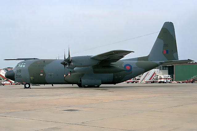Hercules C.1P at Faro Airport