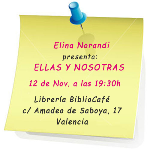 presentación Elina Norandi en Valencia