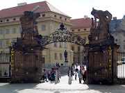 Castle Gate. Afterwards, we took a different bridge to get back to the hotel .