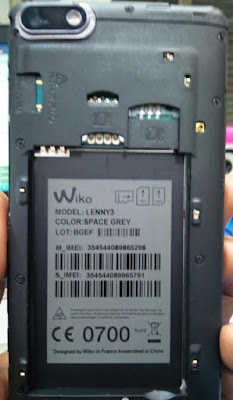 Wiko Lenny3 Flash File MT6580