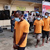 Satres Narkoba Polresta Jayapura  Tangkap Delapan WNA Asal PNG yang Membawa 21,9 Kg Ganja 