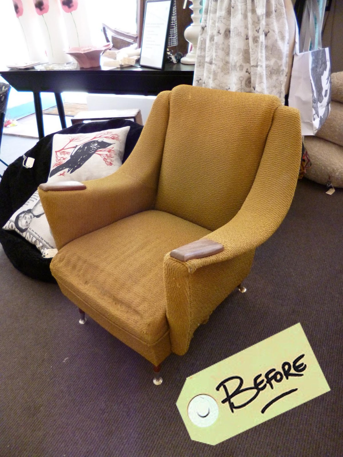 esdesign: Before & After: A Retro Armchair