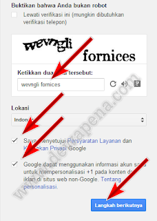 Cara membuat email gmail baru