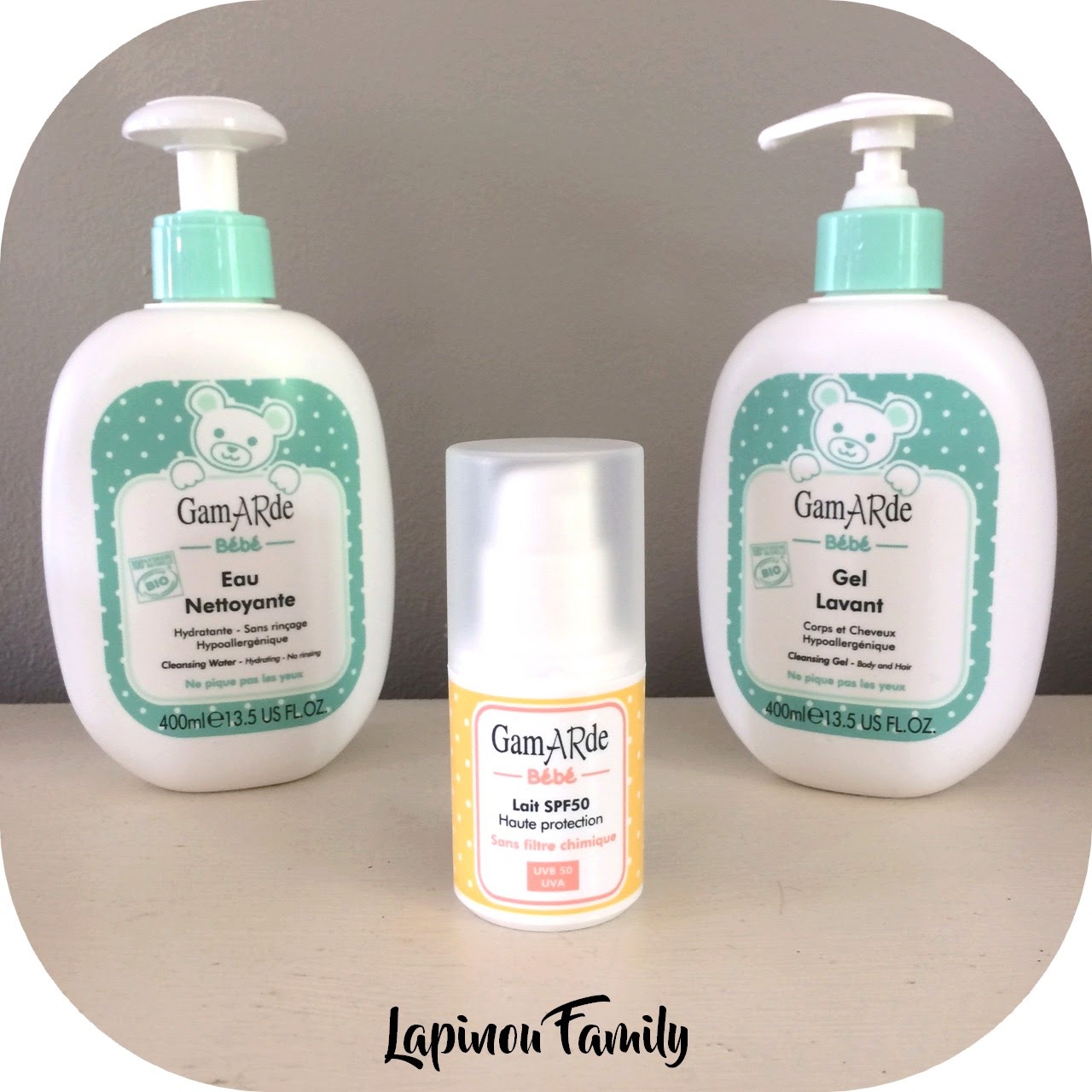 Test Et Avis La Gamme De Soins Bio Dermatologiques Pour Bebe De La Marque Gamarde Lapinou Family