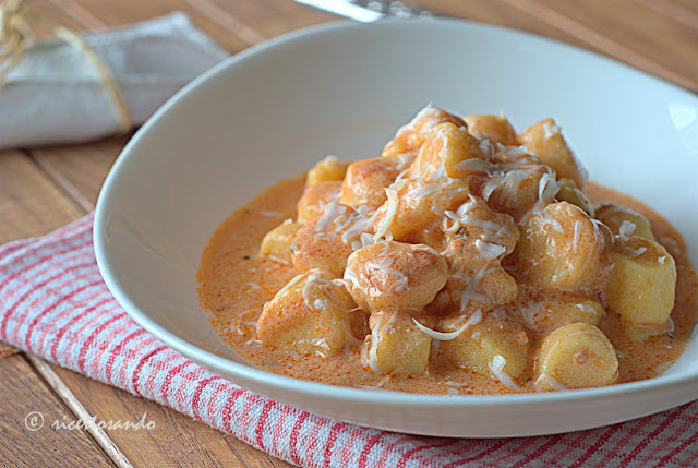 ricetta di gnocchi di patate alla Monterosa