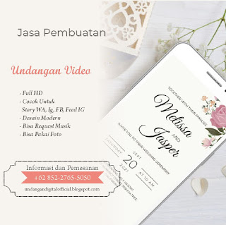 Dijamin Termurah! Ini Dia Harga Undangan Video | +62 852-2765-5050