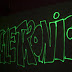 Glow-in-the-Dark sketch wall and LED pens