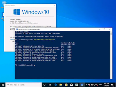 Windows 10 Version 1903