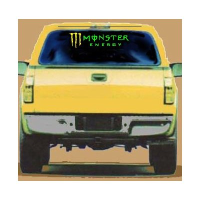 Monster Energy Giant Truck Vinyl Sticker Decal Monster Energy Auto Decal