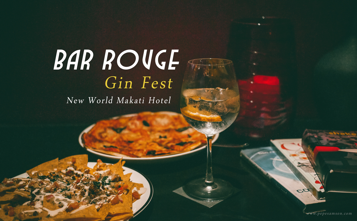 GINcredible Nights at Bar Rouge | New World Makati Hotel