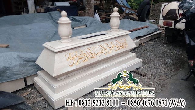 Contoh Makam Bokoran Tumpuk Marmer