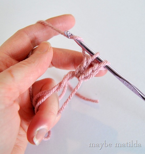 How to crochet a heart