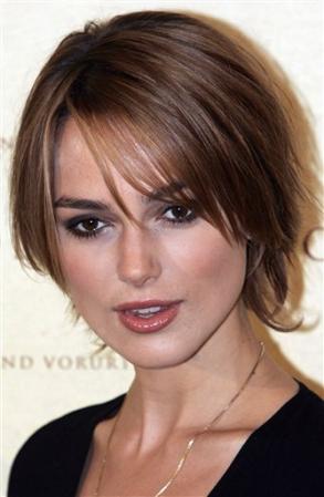 keira knightley bob haircut 2011. Keira Knightley hairstyle