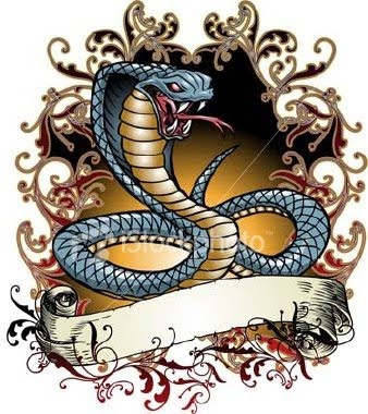 cobra tattoo. Cobra Snake Tattoo Art T-Shirt