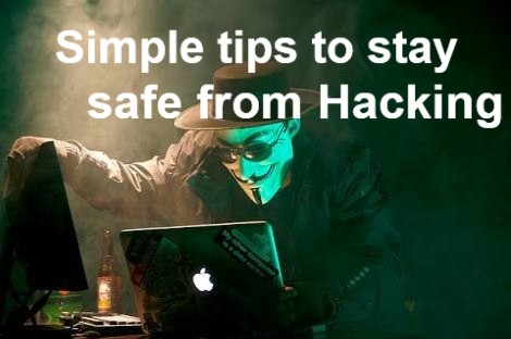 Stay safe from hacking