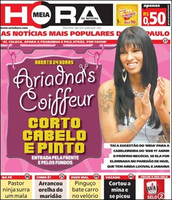 ariadna capa jornal