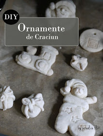 #DIY ornamente  figurine de #Craciun handmade din aluat nu din ghps sau fimo