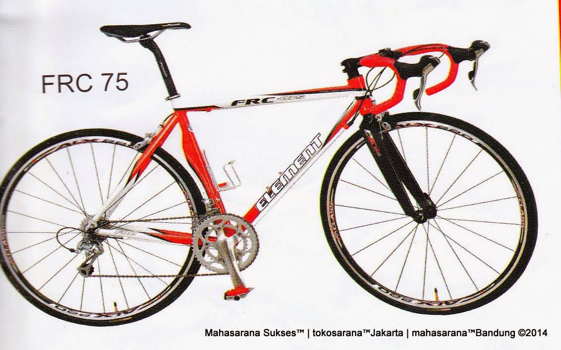 Sepeda Balap Element FRC75 Rangka Aloi 18 Speed Shimano 2200 700C