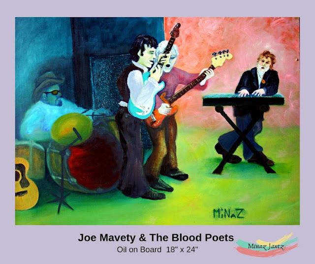 Joe Mavety & The Blood Poets by Minaz Jantz