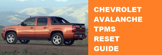Best Guide Chevrolet Avalanche TPMS Reset Guide 