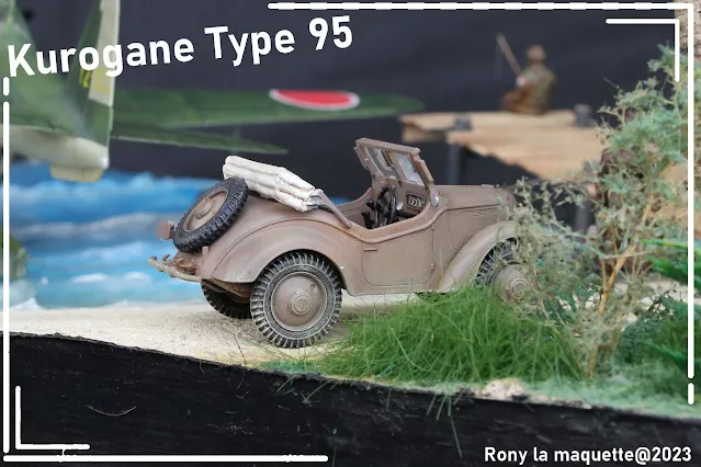 Diorama du A6M2-N Rufe de Tamiya au 1/48.