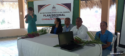 Distrito Educativo 01-04 en Cabral inicia consulta territorial del Plan Decenal de Educación 2024-2034 