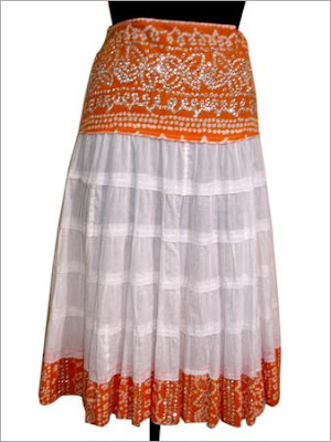 Bandhani Skirts
