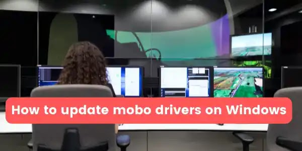 How to update mobo drivers on window
