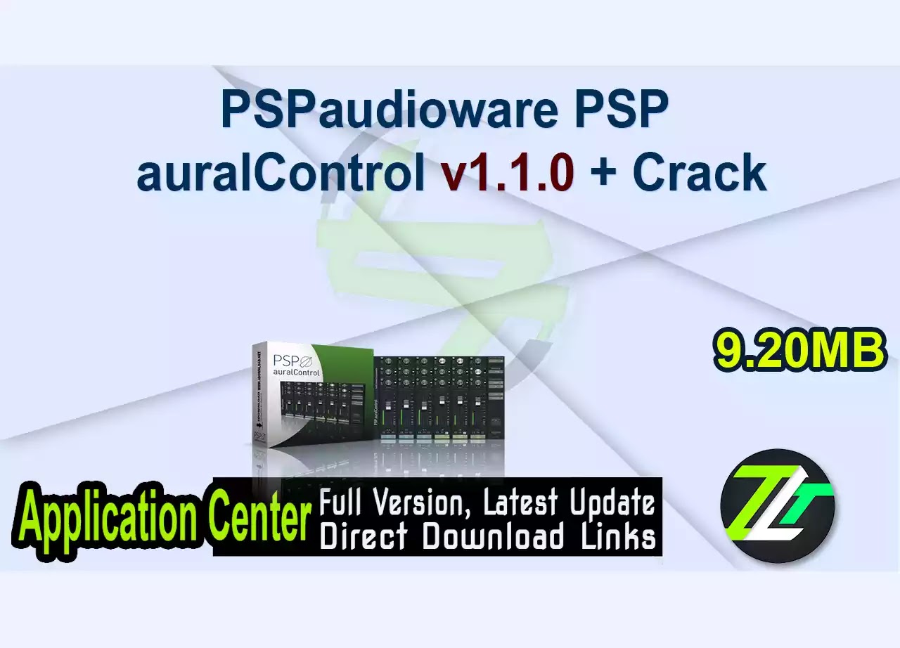 PSPaudioware PSP auralControl v1.1.0 + Crack