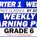 GRADE 6 WLP (Q1: WEEK 1) SY 2022-2023 All Subjects - Free Download