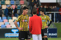 Partido del Barakaldo contra el Burgos