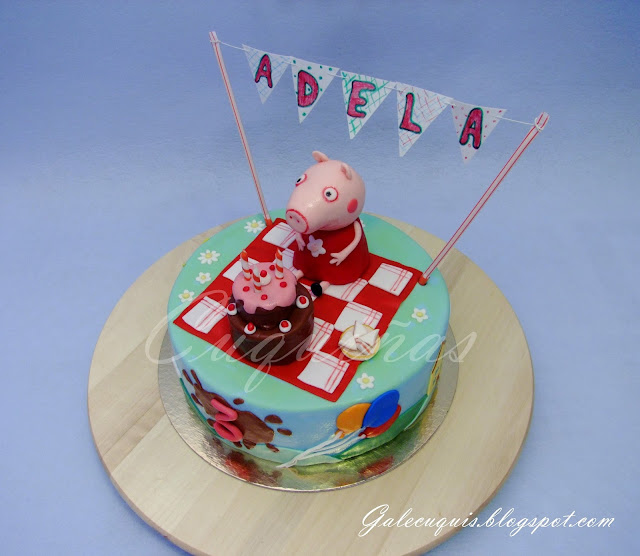 Tarta Picnic Peppa Pig