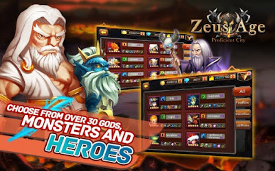 Download Game Android Zeus Age Apk v1.5.6 Mod (High Magic Attack Damage & More) Gratis 2016