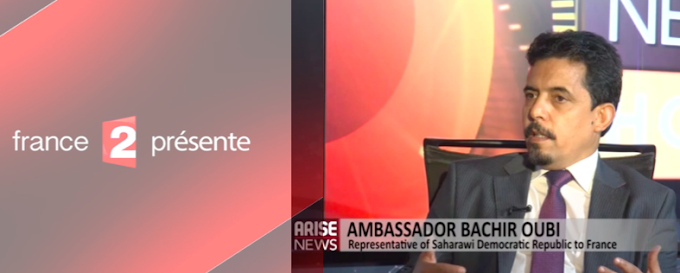 ممثل جبهة البوليساريو في فرنسا يستوقف قناة "فرانس2" الحكومية بشأن فيلم وثائقي دعائي للإحتلال المغربي للصحراء الغربية.