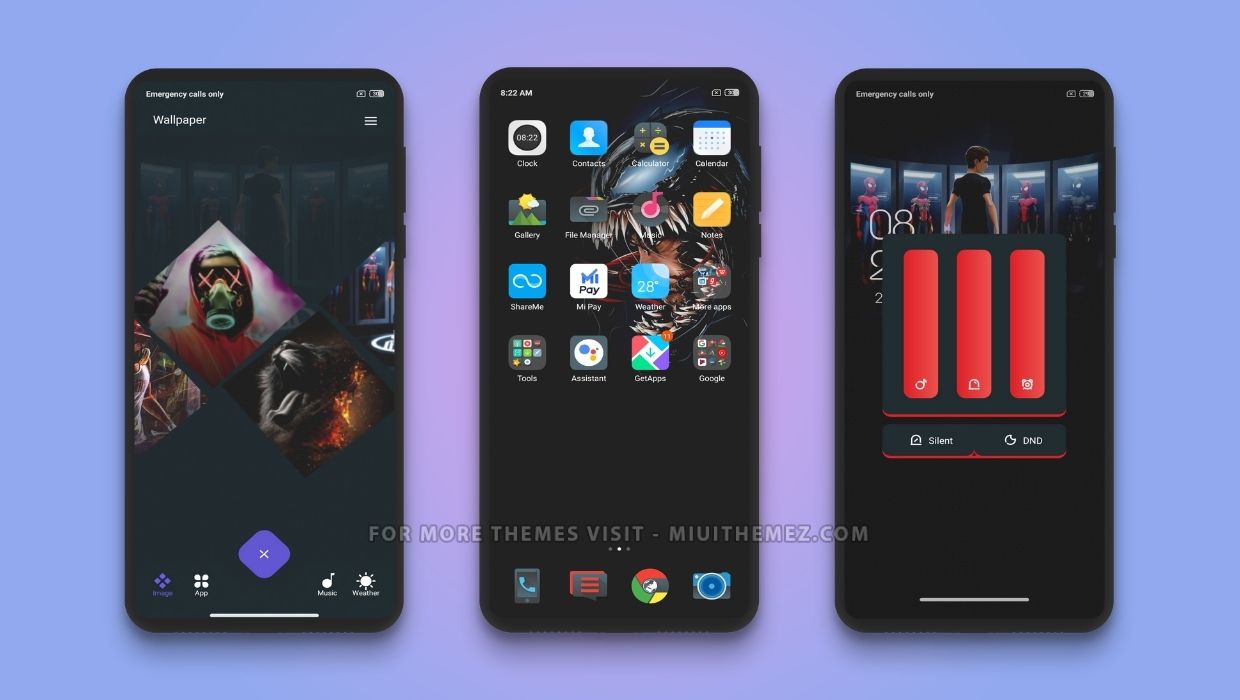 Black Phone MIUI Theme