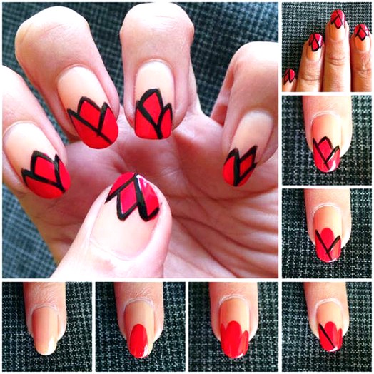 30 Simple Nail Art Step by Step Tutorials  Top Beauty and Lifestyle 