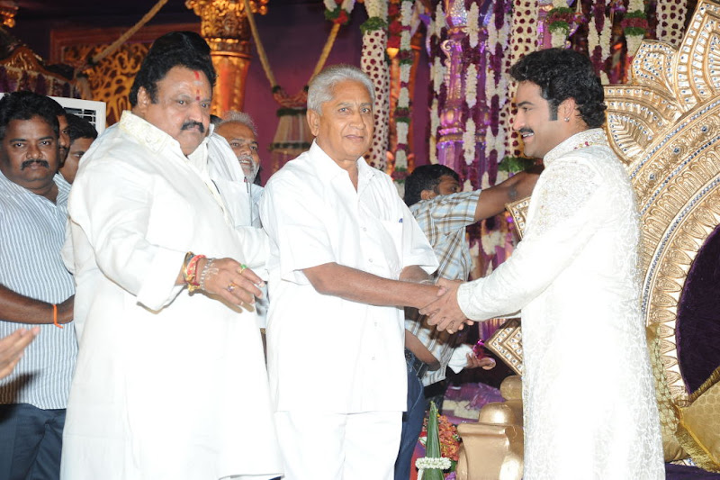 Celebrities  Jr NTR  Pranathi s Marriage film pics