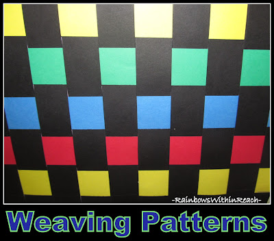 photo of: Weaving Project as Exploration of Math Patterns