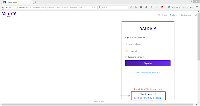 Cara Membuat Email di Yahoo | Dapur Tutorial 