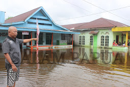 Pemerintah Diminta Menormalisasi Sungai di Kampung Kadun Jaya