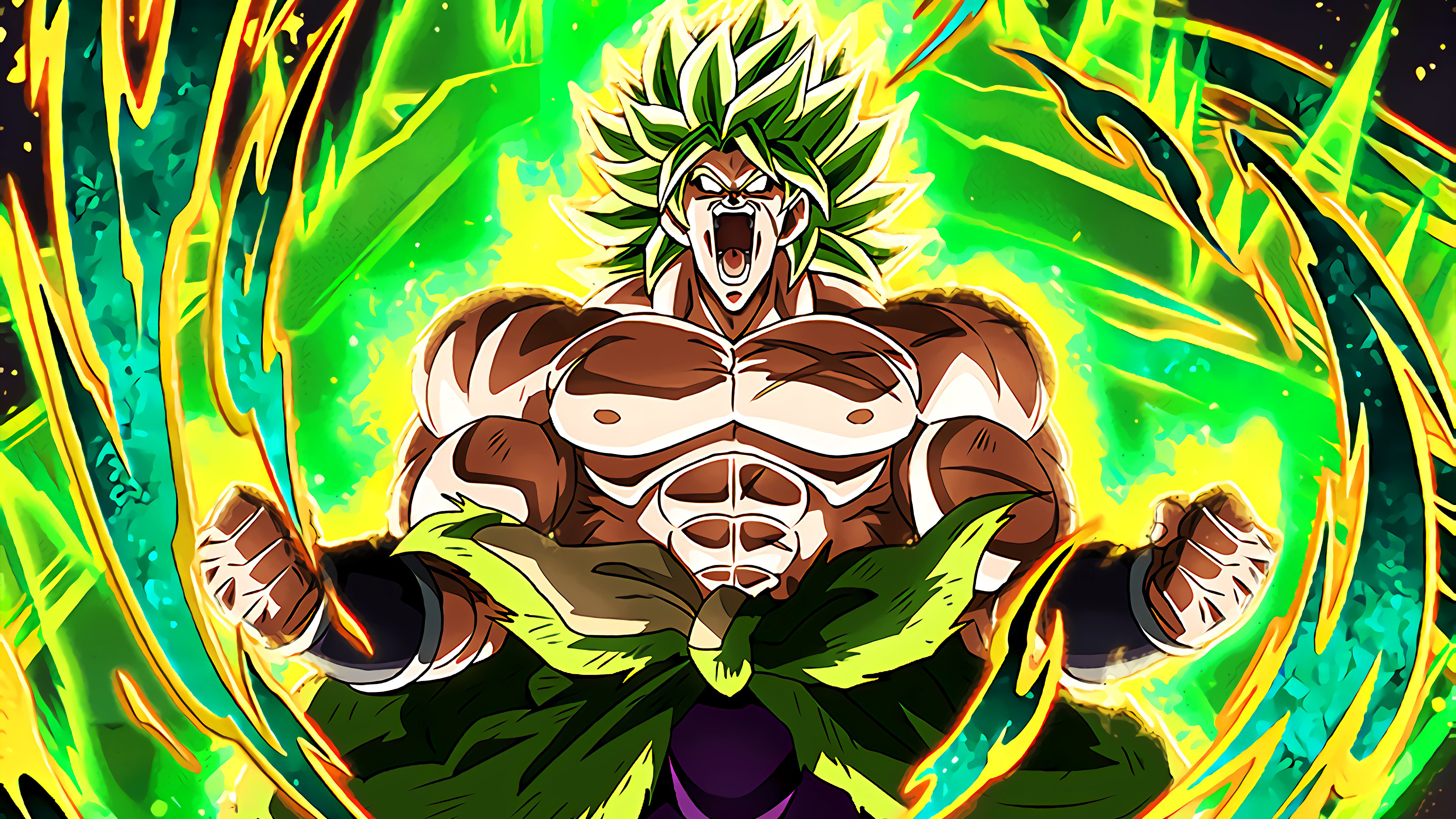 Broly Legendary Super Saiyan Dragon Ball Super Broly 4k